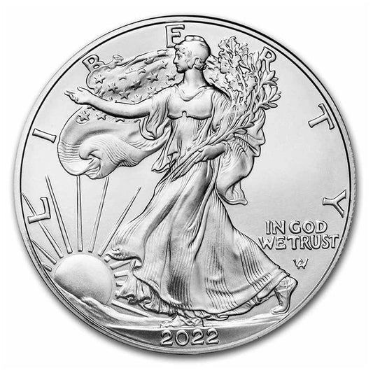 2022 United States $1 American Eagle 1oz. .999 Silver (No Tax)