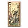 Ten Nevada Goldback Aurum 1/100oz 24K .9999 Gold Wafer Foil Note (No Tax)