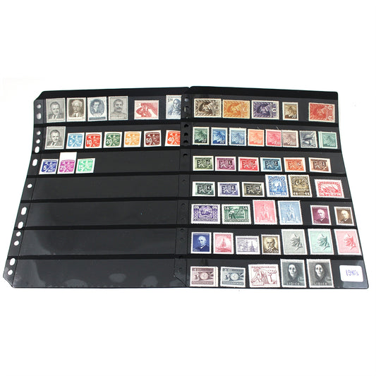 Lot of 92x Czechoslovakia Stamps, 1940s-1950s, Mint Hinged, 92Pcs
