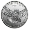 2015 Canada $5 Great Horned Owl 1oz Silver (No Tax) May be lightly Toned