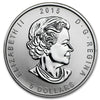 2015 Canada $5 Great Horned Owl 1oz Silver (No Tax) May be lightly Toned