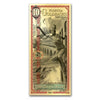 Ten Florida Goldback Aurum 1/100oz 24K .9999 Gold Foil Note (No Tax) Scr on Holder
