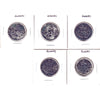 Lot of 5x Royal Canadian Mint Medallions with Mint Logo (Bubbles), 5Pcs