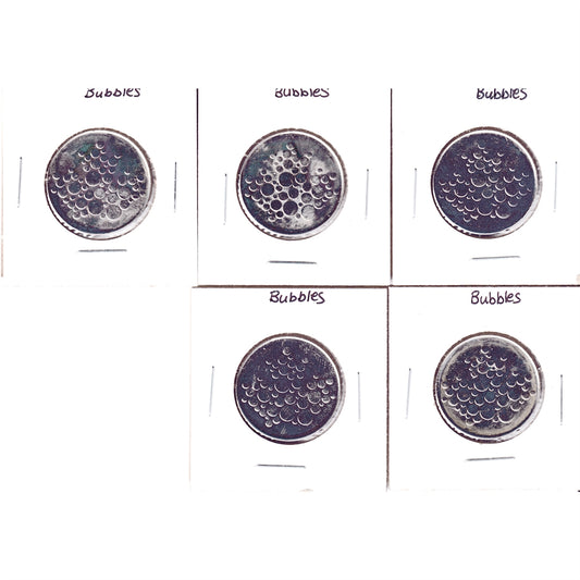 Lot of 5x Royal Canadian Mint Medallions with Mint Logo (Bubbles), 5Pcs