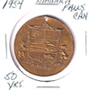 1954 Niagara Falls, ON, Golden Anniversary Medallion