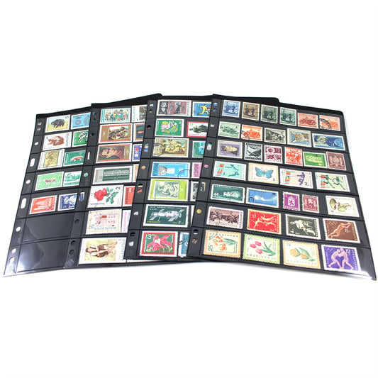 Lot of Bulgaria Stamps, Most Cancelled, 6.5 Pages