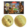 2026 Liberia $12 A Friend in Need 1/1000oz 24K .9999 Gold in Card (No Tax)