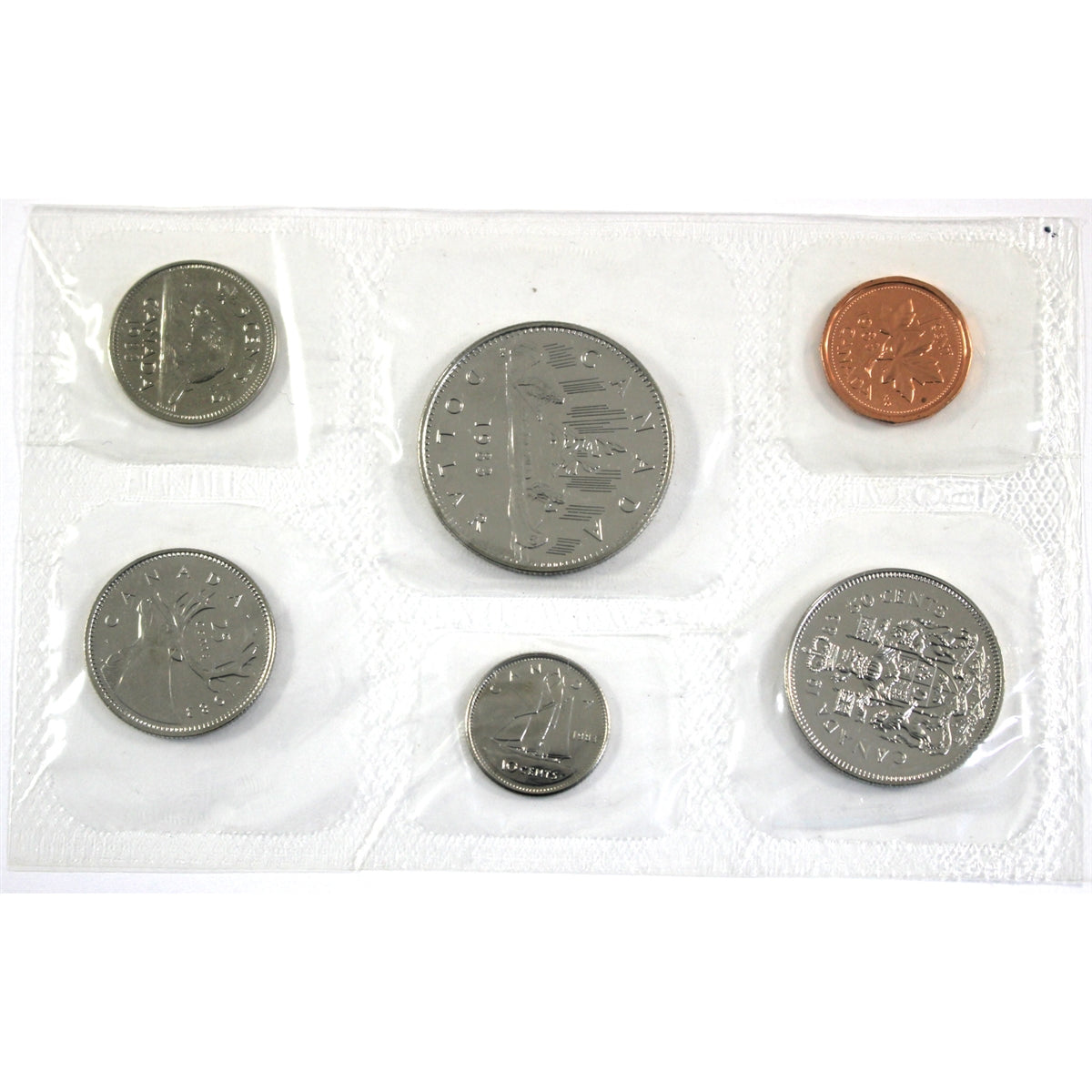 1983 Canada Proof Like Set in Original RCM Pliofilm