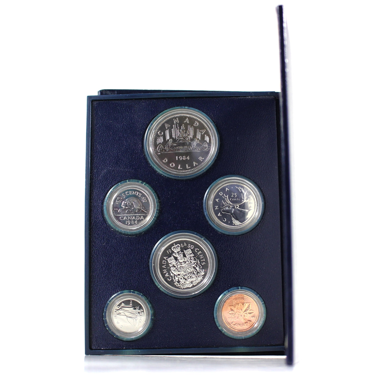 1984 Canada 6-coin Specimen Set (No sleeve, issues)