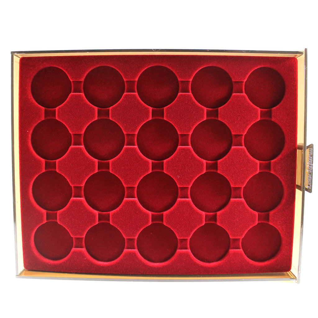 Numis Coin Box with 6x Square Compartments 86mm x 86mm