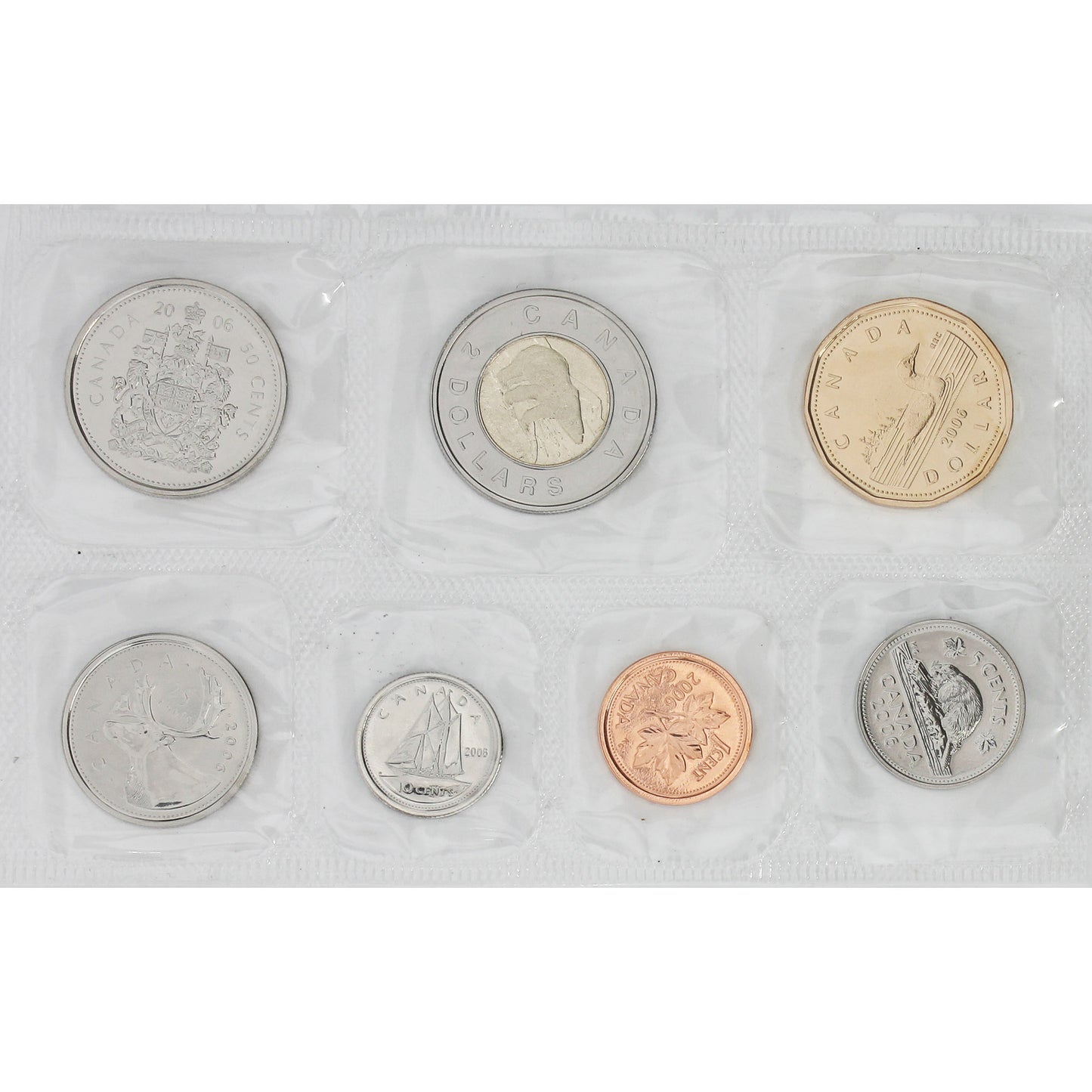 2006 $2 Mule Canada Regular Proof Like Set