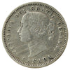 1874H Canada 10-cents F-VF (F-15) Scratched