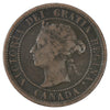 1887 Canada 1-cent VG-F (VG10) Scratched, marks, or impaired