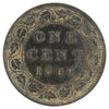 1892 Obv. 3 Canada 1-cent Very Fine (VF20) Scratched, marks, or impaired