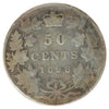 1898 Canada 50-cents About Good (AG-3) Cleaned