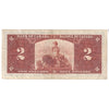 BC-22c 1937 Canada $2 Coyne-Towers, K/R, VF (Tears)