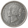 1870 Wide Rim Canada 5-cents EF-AU (EF45) Scratched, marks, or impaired
