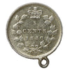 1880H Obv. 3 Canada 5-cents VF-EF (VF30) Scratched, marks, or impaired