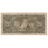 BC-25a 1937 Canada $20 Osborne-Towers, A/E, VG-F (Tear)