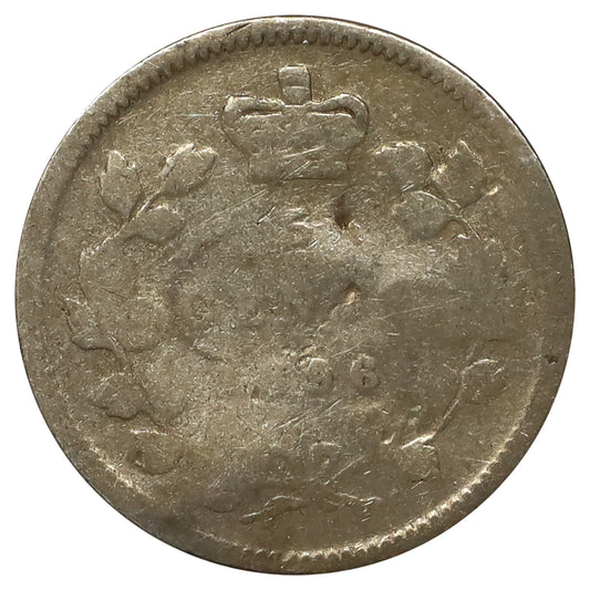 1896 Canada 5-cents About Good (AG3) Scratched, marks, or impaired