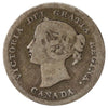 1898 Canada 5-cents G-VG (G6) Scratched, marks, or impaired