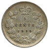 1899 Canada 5-cents VG-F (VG10) Scratched, marks, or impaired