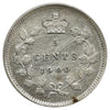 1900 Round 0s Canada 5-cents Extra Fine (EF40) Scratched, marks, or impaired