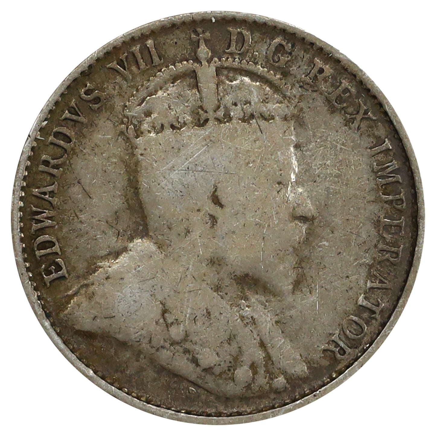 1902H Small H Canada 5-cents Very Good (VG8) Scratched, marks, or impaired