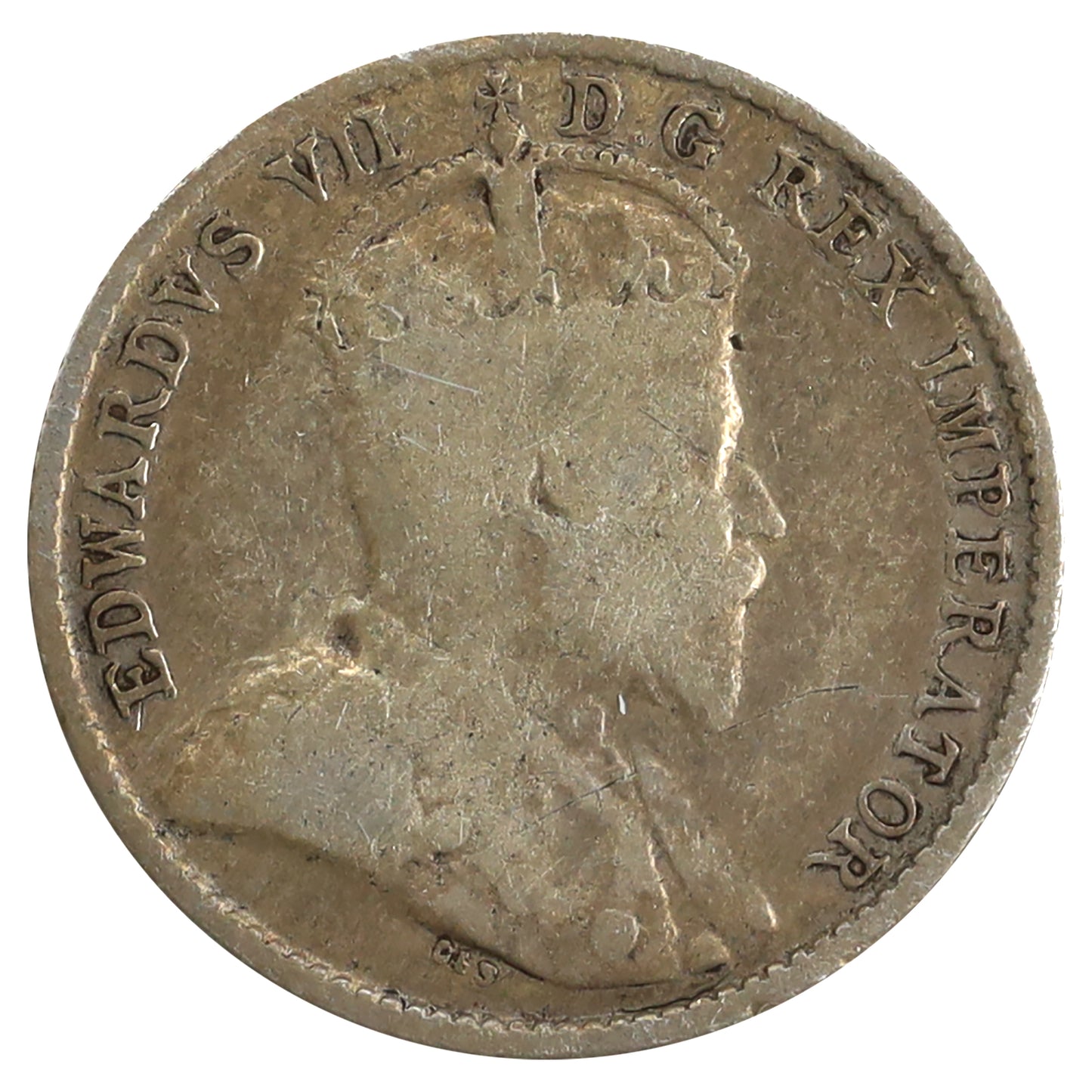 1904 Canada 5-cents Very Good (VG8) Scratched, marks, or impaired