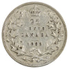 1902 Canada 25-cents Very Fine (VF20) Scratched, marks, or impaired