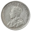 1917 Canada 25-cents F-VF (F15) Scratched, marks, or impaired