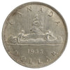 1935 2x XXV Double Voyageur Canada Dollar Extra Fine (EF40) Scratched, marks, or impaired