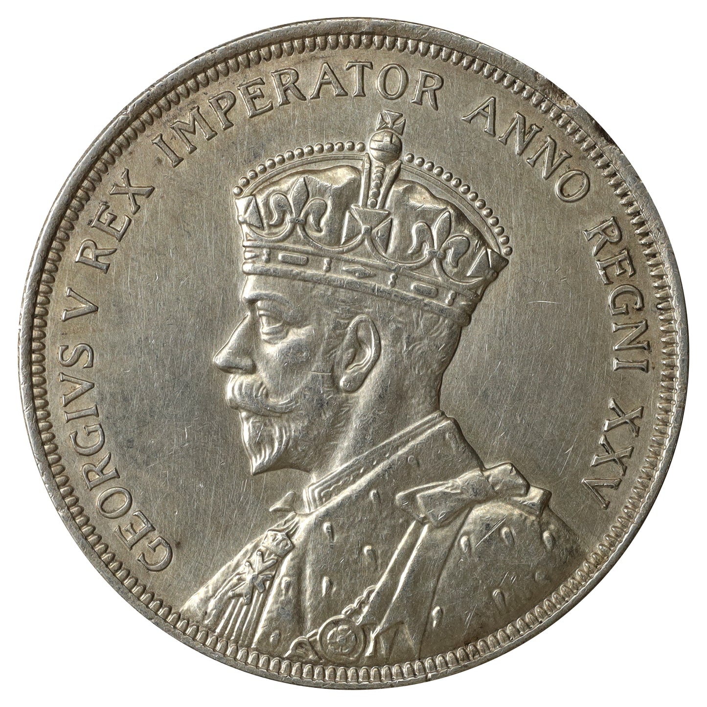 1935 2x XXV Double Voyageur Canada Dollar Extra Fine (EF40) Scratched, marks, or impaired