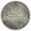 1963 Canada Dollar Brilliant Uncirculated (MS63) Scratched, marks, or impaired