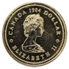 1984 Gold-Plated Canada Jacques Cartier Dollar (DOD)