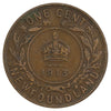 1913 Newfoundland 1-cent VG-F (VG10) Scratched, marks, or impaired