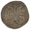 France 1693 Louis XIV Quinzain with Fleur-de-Lis Countermark, About VF
