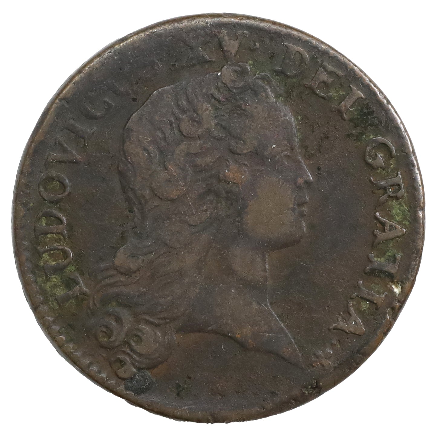 France 1719 Louis XV Child Bust 1 Sol (DOD)