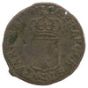 France 1720 Louis XV Child Bust 1 Liard G-VG (G6) DOD
