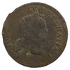France 1721 Louis XV Child Bust 1/2 Sol Very Good (VG8) DOD