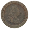 Great Britain 1797 George III Halfpenny F-VF (F15) Corroded