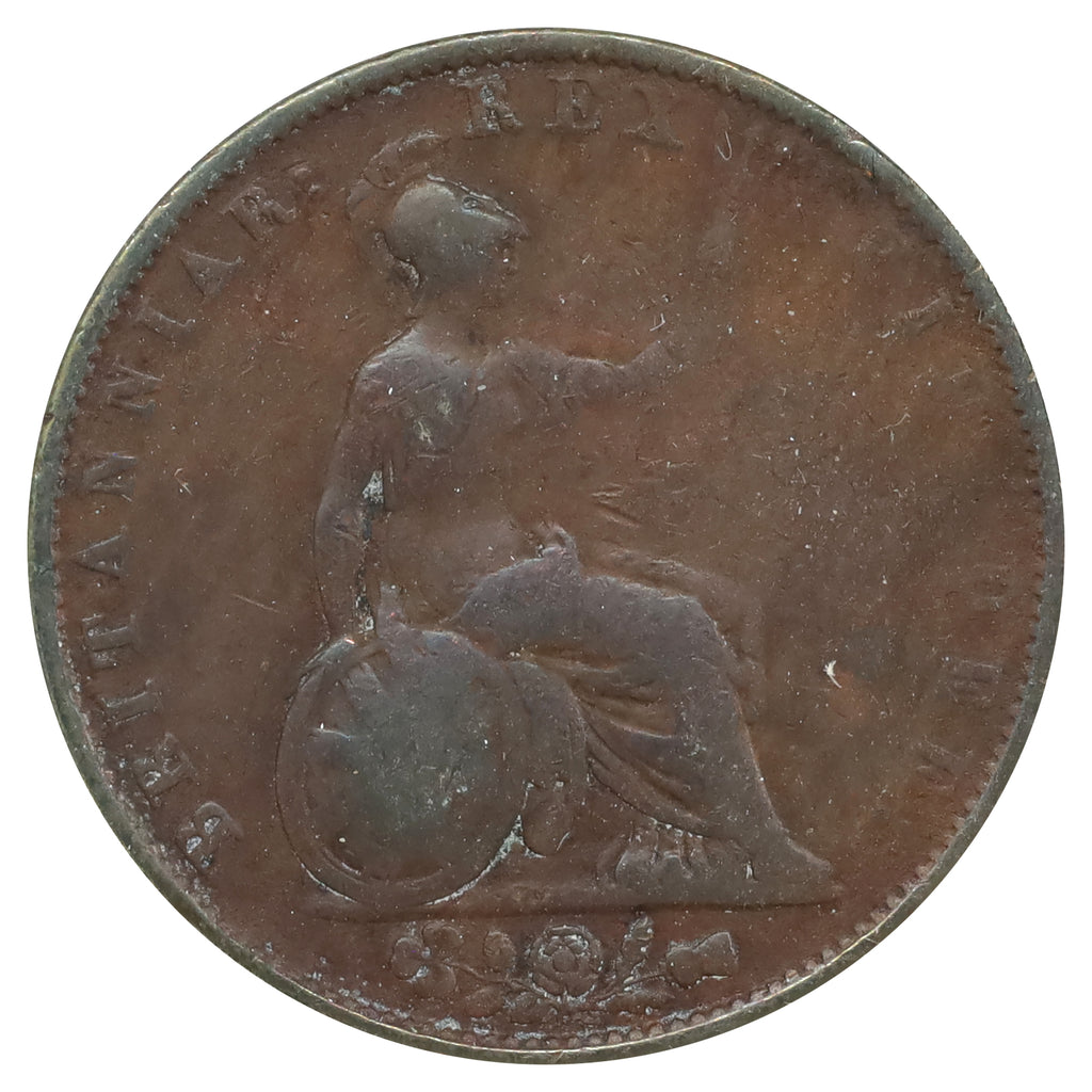Great Britain 183 William IV 4 Halfpenny Very Good (VG8) DOD