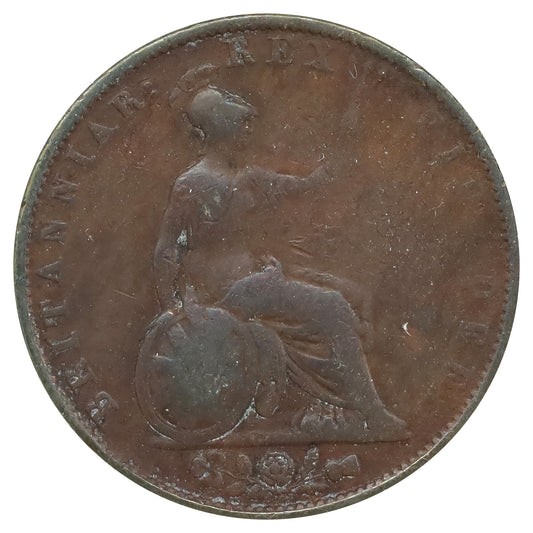 Great Britain 183 William IV 4 Halfpenny Very Good (VG8) DOD