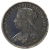 Great Britain 1893 Threepence Extra Fine (EF40) Toned