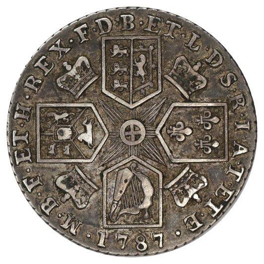 Great Britain 1787 George III Shilling (DOD)