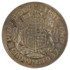 Great Britain 1937 Crown Extra Fine (EF40) Toned