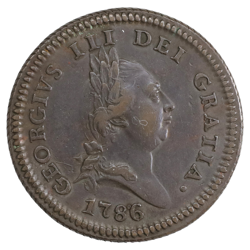 Isle of Man 1786 George III Penny (DOD)