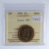 2004 Canada Loon Dollar ICCS Certified MS66 NBU (DOD)