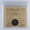 Great Britain 1889 Maundy Threepence VF30 (DOD)
