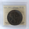 Great Britain 1977 Elizabeth II Silver Jubilee Commemorative Crown ICCS Cert. MS65 (DOD)